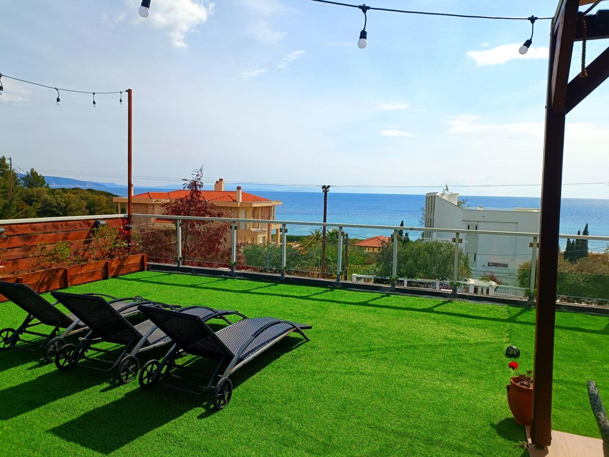 Salonikiou Beach Apartments & Villas Ayos Nikolaos Dış mekan fotoğraf