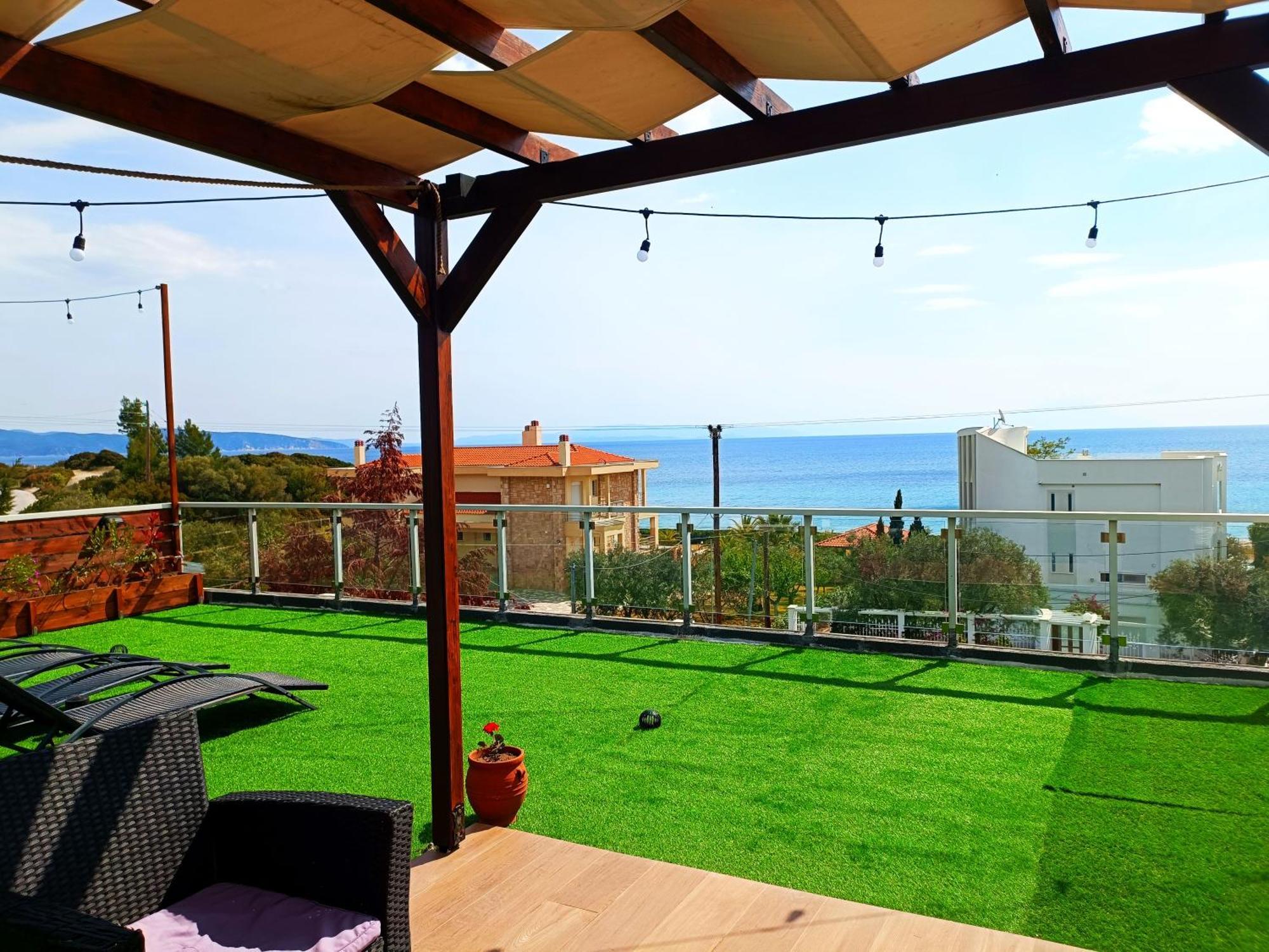 Salonikiou Beach Apartments & Villas Ayos Nikolaos Dış mekan fotoğraf