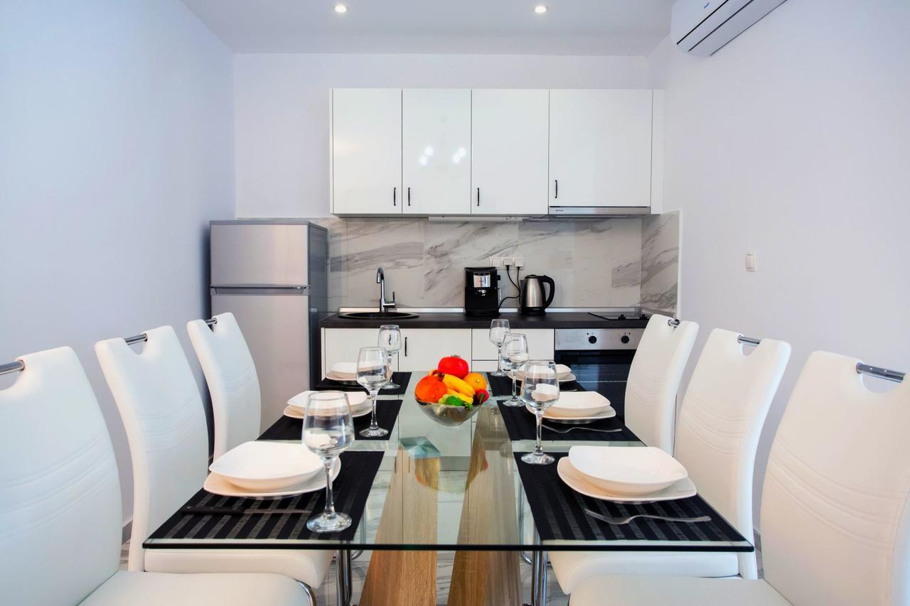 Salonikiou Beach Apartments & Villas Ayos Nikolaos Dış mekan fotoğraf